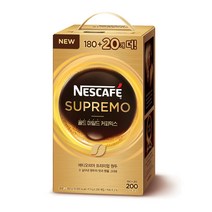 네스카페 수프리모 골드 마일드, 11.9g, 200개입, 1개