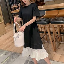씨엔티 허리주름 임산부 원피스 BC701