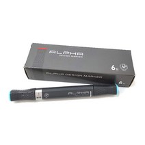 알파색채 디자인마카낱색 B115 Cyan, 1색, 6개입
