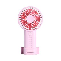 애니키 스마트폰 거치대 휴대용 선풍기, HF11, 핑크