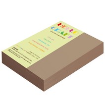 종이문화 양면색상지 뉴씨플레인 16절 No.56 굴색, 280매