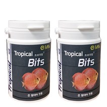 세화사료 트로피컬 비트 큰 열대어 전용 사료, 45g, 2개