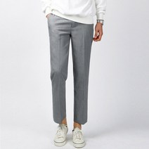 르젠옴므 남성용 허리 옆밴딩 9부 스판 슬랙스 LNPJ140SJ