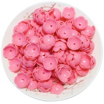 가드 튤립 DIY 비즈 재료, 핑크, 1개