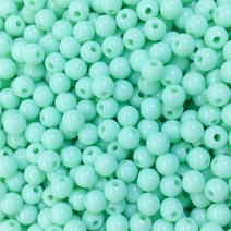 가드 구슬 DIY 비즈 재료 6mm 500g, 민트그린, 1개