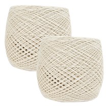 브랜드얀 순면콘사 뜨개실 12합 2p, 무색