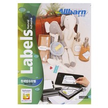 올바른 흰색방수라벨 레이저용 2X18 AL036WP, 36칸, 100매