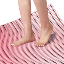 샤바스 스칸디나 미끄럼방지매트 튜브형 150 x 60 cm, 핑크, 1개