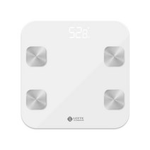롯데알미늄 체지방 체중계, LSS137B, 화이트