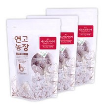 연고농장 레드비트차 티백 25p, 25g, 3개