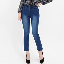 가비진 여성용 마법핏 스판 일자 청바지 1831