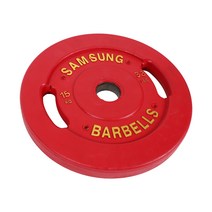 우성 다이나믹 컬러원판, 15kg, 레드
