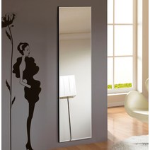 [미소아이전신거울] 미소아이 심플 벽걸이 전신거울 400 x 1500 mm, 내츄럴
