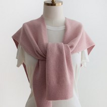 바비수 라쥬 숄가디건 머플러