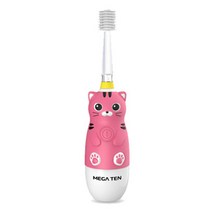 메가텐 키즈소닉 전동칫솔 고양이, MB-KS6008CA