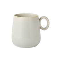 까사무띠 쎄나 심플 머그 400ml, 베이지, 1개