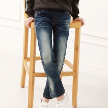 제이키드 아동용 에버 스판 기모 청바지