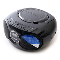 필립스 라디오 CD 플레이어, 블랙, AZ358/61