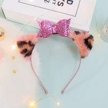 비단길 고양이 귀모양 머리띠