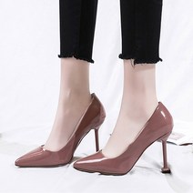 에나멜 펌프스 하이힐 SN379