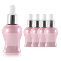 메이브라운 스포이드 공병 화장품용기 11ml M08148-5, 핑크펄, 5개