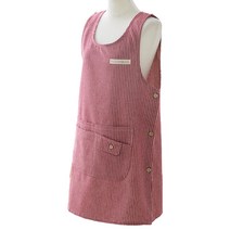 아포아룸 스트라이프 선염 앞치마 L, 레드, 1개