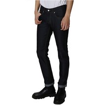 남성용 베이직 셀비지 생지 데님 팬츠 DV003