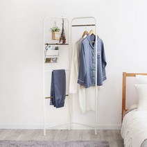 아이리스 접이식 파티션 행거 PI-O150, 화이트