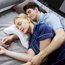 CareFree X자형 팔저림 방지 팔베개쿠션, 화이트, 1개