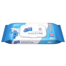스카트 화장실 청소 티슈 30매, 1개