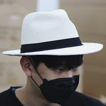 아이엠캡 조디 밀짚 중챙 페도라