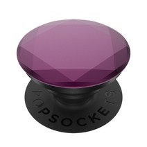 팝소켓 뉴 팝그립 휴대폰 손잡이 액세서리, 메탈릭 다이아몬드 바이올렛, 1개