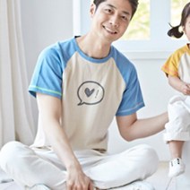 몽피마피 하트 나그랑 패밀리 반팔 티셔츠