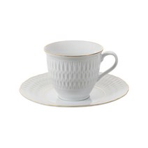 까사무띠 끄밀로 소피아 티컵잔 세트, 골드2, 1세트