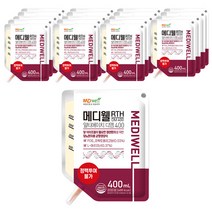 엠디웰 메디웰 RTH DM 영양액주입 세트, 400ml, 20세트