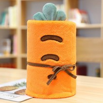 가팡 당근 캐릭터 극세사 무릎담요 CS02102