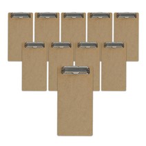 동기오피스 MDF 간이 클립보드, 혼합색상, 10개