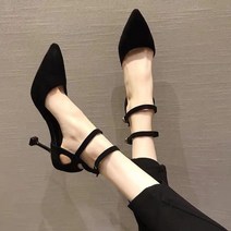 TCR 포피 스웨이드 스틸레토힐 9cm