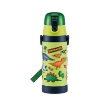 스케이터 공룡 입체 원터치 스텐보틀, 480ml