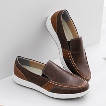 아놀드파마 남성용 벤 가죽 슬립온