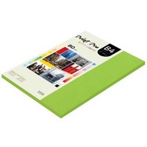종이문화 프린트 프로 칼라 복사용지 No 10 후레쉬그린 80g, B4, 85개