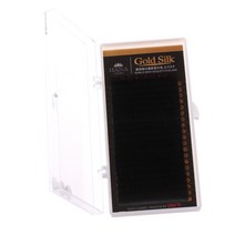 하나 골드 실크 래쉬 인조 속눈썹 0.07 x 11 mm, 블랙(JC), 1개