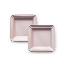 프렐류드 크리미 정사각접시, 2개, 접시 인디핑크2p, 인디핑크