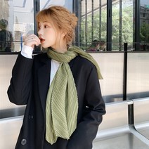 리프 주름 스카프 CNS008