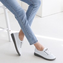 멜팅나인 여성용 투명창 꽃 스니커즈 KY3001