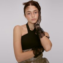 듀이듀이 여성용 홀터 탑