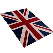 유니온잭 순면 영국기 러그