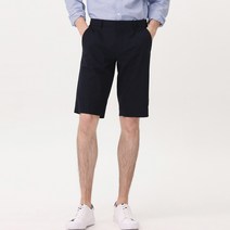 베이직하우스 남성용 CP 스판 쿨맥스 사이드 밴딩 반바지 HUHP3102