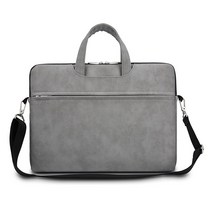 어깨끈 생활방수 노트북 파우치 가방 CP-01, 그레이