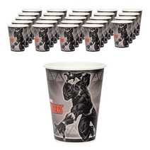 마블 어벤져스 블랙팬서 오리지널 종이 파티컵 290ml, 5개